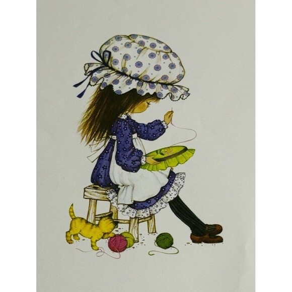 Vintage Roth 1974 Lot Petticoats & Pantaloons Prints for Crafts, Decoupage, JJ - Picture 4 of 16